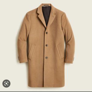 J Crew Ludlow Top Coat cashmere and wool